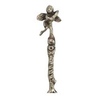 Marked Italy Souvenir Spoon Figural Cherub Travel Collectible Keepsake Europe