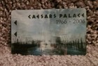 Caesars Palace Las Vegas  evel Knievel   Anniversary  3-d Hologram Room Key Card