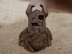 Odin Figurine  Odin Wooden Statue Hand Carved Norse God Figurine Mythology Decor