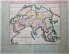 C1730 Asia Chatelain Antique Map Atlas Historique Korea Island Japan Watermark
