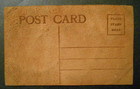 Antique Greetings Independence Missouri Leather Postcard Rare  