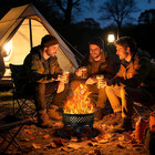 19  Smokeless Portable Propane Fire Pit - 50000 Btu Outdoor Fire Bowl 