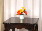 Silk Flower Arrangement In Vase  Lovely Gift 