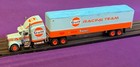 Tyco Gulf Racing Team Semi trailerhoslotcar tcr Chassisw guidepincustom