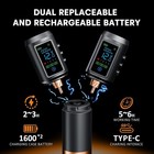 Wireless Tattoo Pen Machine Kit Complete With Power Supply Cartridge Needles Ink