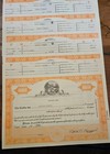 Lyn-kae Corp  Vintage Stock Certificates Lot Of 6 Uniontown Akron Ohio 1989