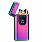 Rechargeable Dual Arc Electric Plasma Cigarette Lighter Usb Flameless Windproof