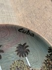 Vintage Wooden Cuba Souvenir Plate