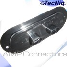  Red Stt 6  Oval Stop Tail Turn   Reverse Light 10 Led Amp Connect Usa Tecniq