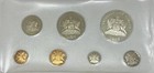 1973 Trinidad And Tobago 7 Pc  Silver Proof Set  8833oz Total Silver Weight 