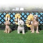 Summer Little Bee Dog Swimsuit Waterproof Puppy Life Jacket Breathable Dog Cloth