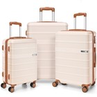 Luggage Set 3 Piece 20   24   28   Hardshell Suitcase With Tsa Spinner Wheels