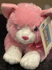 Vtg Toys R Us Animal Alley Floppy Pink Cat Kitty Kitten Bow Soft Plush Nwt 16   