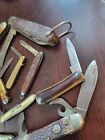 Vintage Lot Of Folding Pocket Knives Ulster Boy Scout Bsa Cattle Knife Klein