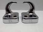 Chrome Front Tow Hooks 1997-2006 Jeep Wrangler Tj Left   Right   Hardware