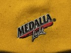 Medalla Light Yellow Embroidered Beanie Cap Hat Beer Cerveza