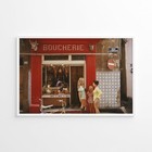Slim Aarons Saint Tropez Boucherie Poster Vintage Photography Print - Unframed