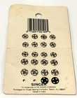 Vtg Singer Sew On Snap Fasteners Brass 00199 Assorted Sizes Sewing Partial Read
