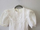 Vintage Jessica Mcclintock Girls Lace Dress Size 8 Flower Girl First Communion