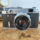 Film Camera 35mm Tested Fed 2 Industar-26m Vintage Leica Copy Rangefinder Camera