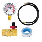Air Tank Repair Kit With Pressure Gauge Valve Kit Set For Air Tank System New