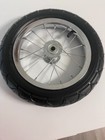 12  Jogger Front Chrome Wheel 12 1 2  X 1 75  X 2 1 4 Tire Wheel Tube