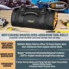 Zero-abrasion Tool Bag Heavy Duty Roll Up Built Multi-purpose Wrench Pouch Nylon