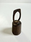 Antique vintage Cast Iron 15 Oz Farm Hanging Scale Weight