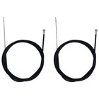 Two 60-065-100 100  Universal Brake Cables For Go Kart Mini Bike Atv