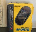 Sony Sorts Walkman Wm-f75 Am fm Stereo Cassette Player  works  W  Headphones