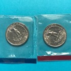 1985 P d Washington Quarters  Unc  Mint Cello   Free Ship