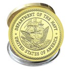 American Navy Gold Plated Challenge Coin  Delta Force Medal Collection Gift