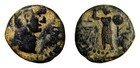 Rare Judaea  Ascalon  Nero  Ad 54-68      22mm  6 80 G  1h   Dated Cy 1