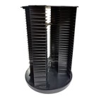 Fellowes 112 Cd Rotating Carousel Media Storage Display Tower Rack Double Holder
