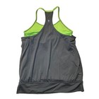 Ivivva By Lululemon Top Double Dutch Tank Girls Size 10 Green   Gray Sleeveless