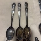 Vintage Wm Rogers   Co - Set Of 29 Silver  Plate Presidential Collectible Spoons