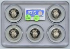 2004-s State Quarter 5-coin Silver Proof Set Pcgs Pr69dcam Diehl Signature Q526