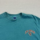 Vintage 90s Las Vegas Nevada Hotel Casino Souvenir T-shirt Mens Large Usa Teal