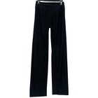 Nike Dri Fit Yoga Pants Black Wide Leg Athletic Training Womens S