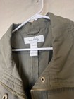 Sebby Moss Green Canvas Utility Vest Xxl Cotton