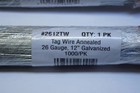 New 1 000 Advantus Tag Wire  12  Long  26 Gauge Galvanized Annealed Steel 1 Pk