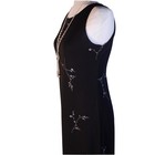 Women s Maxi Dress Size Medium Vtg Y2k Black