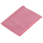 House Brand Dentistry 109233 Dental Patient Bibs 3 1 Ply 13 x18  Dusty Rose 500p
