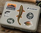 Rainbow Trout Fish Sticker Fishing Decal Car Fly Fish Cooler Tackle Kayak Boat