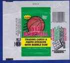 Colorful  Clean 1st 5 Years Fleer Basketball Wrappers 1986 1987 1988 1989 1990