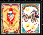 Uncle Sam 2x Patriotic 4th Of July Fireworks 1900 s  hurrah   Dvb Lot Postcards