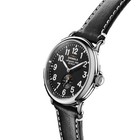 Shinola Runwell 41mm Black Dial Leather Strap Men s Quartz Watch