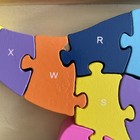 Dinosaur A To Z Wooden Learning Puzzle T-tex Letters Numbers Montessori