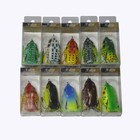 70pcs Mixed Fishing Lures Hooks Crankbait Minnow Popper Vib Pencil Frog Bass