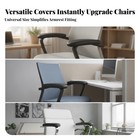 Replacement Armrest Pad Easy To Clean Furniture Parts Padded For Office Workers